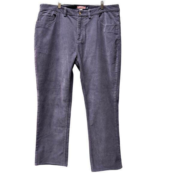 Vineyard Vines Pants Mens 40x32 (41x31 ACTUAL) Corduroy Blue Five Pocket Pant - Picture 2 of 7